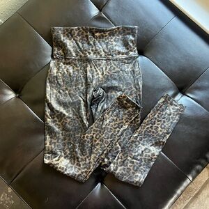 Spanx Leopard Print Leggings